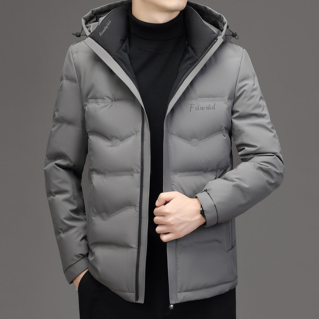 Herren Steppjacke mit Kapuze und schlanker Thermofütterung Shop Nory