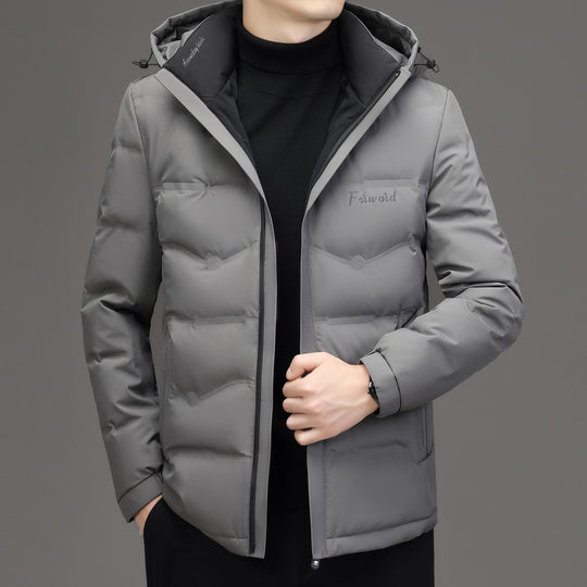 Herren Steppjacke mit Kapuze und schlanker Thermofütterung Shop Nory
