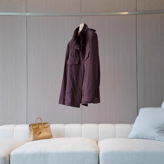 Damen Stylische Übergangsjacke mit praktischen Taschen Shop Nory