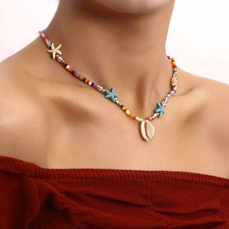 Bunte Böhmische Halskette | Shop Nory