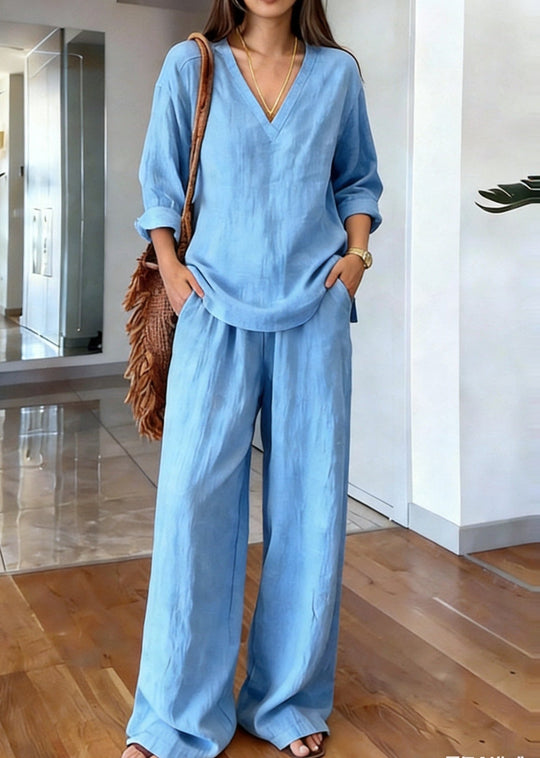 Bequeme Damenhose mit entspannter Passform und praktischen Taschen