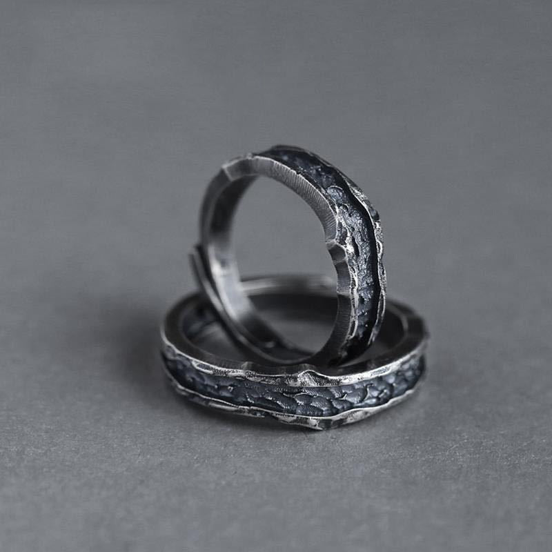 Damenring mit rustikalem Strukturdesign Shop Nory