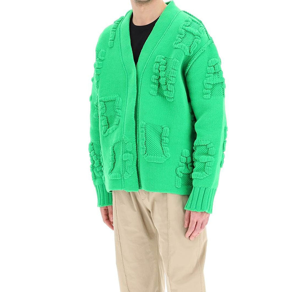 Damen Modische Strickjacke mit strukturiertem Design