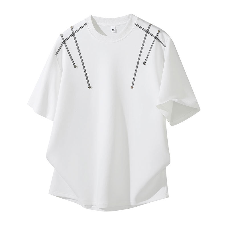 Damen Oversized T-Shirt mit einzigartigen Schulterdetails Shop Nory