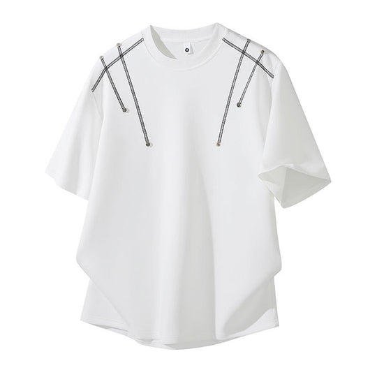 Damen Oversized T-Shirt mit einzigartigen Schulterdetails Shop Nory
