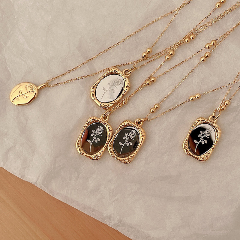Reflektierende Halskette Im Retro-Stil | Shop Nory