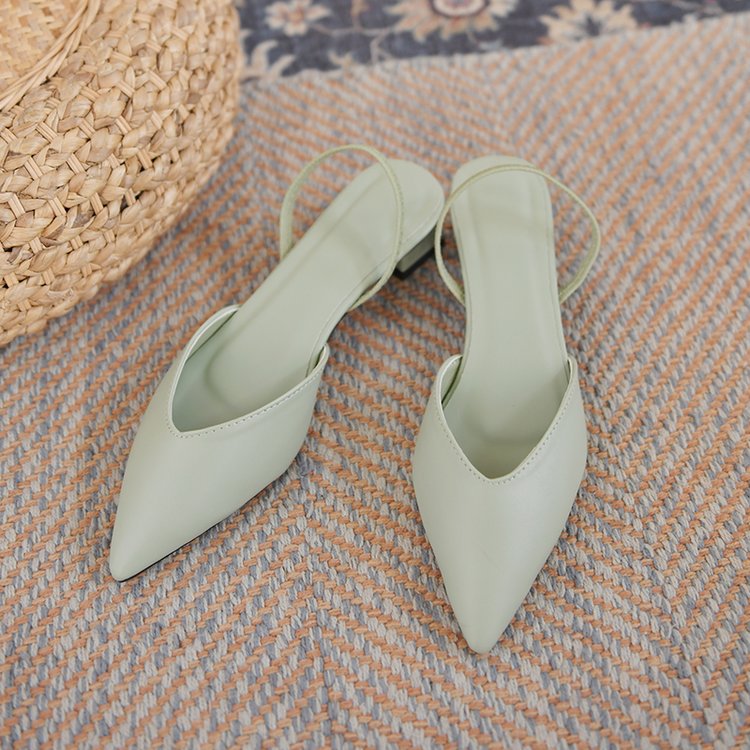 Damen Slingback-Pumps mit spitz zulaufendem Design Shopnory