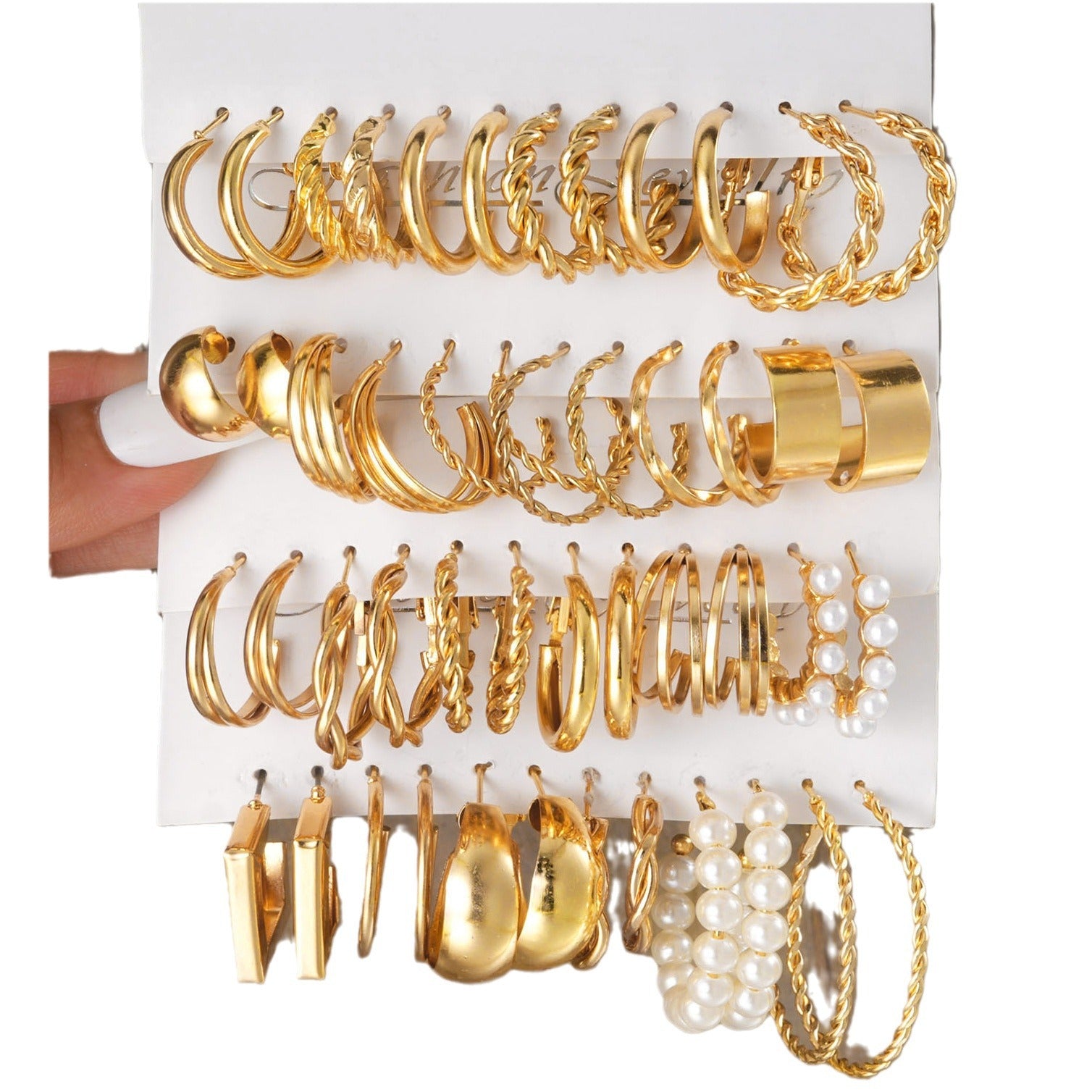 Damen Ohrringe Set mit vielfältigen, modernen Designs Shop Nory