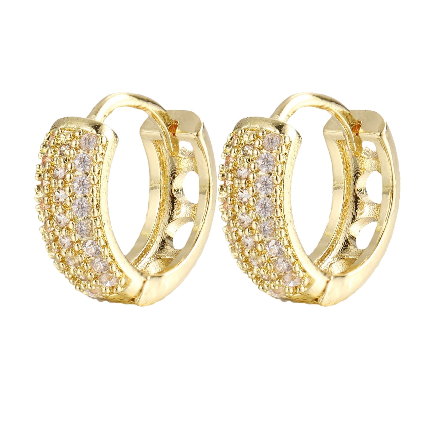Damen Ohrringe mit funkelnden Zirkonia Shop Nory