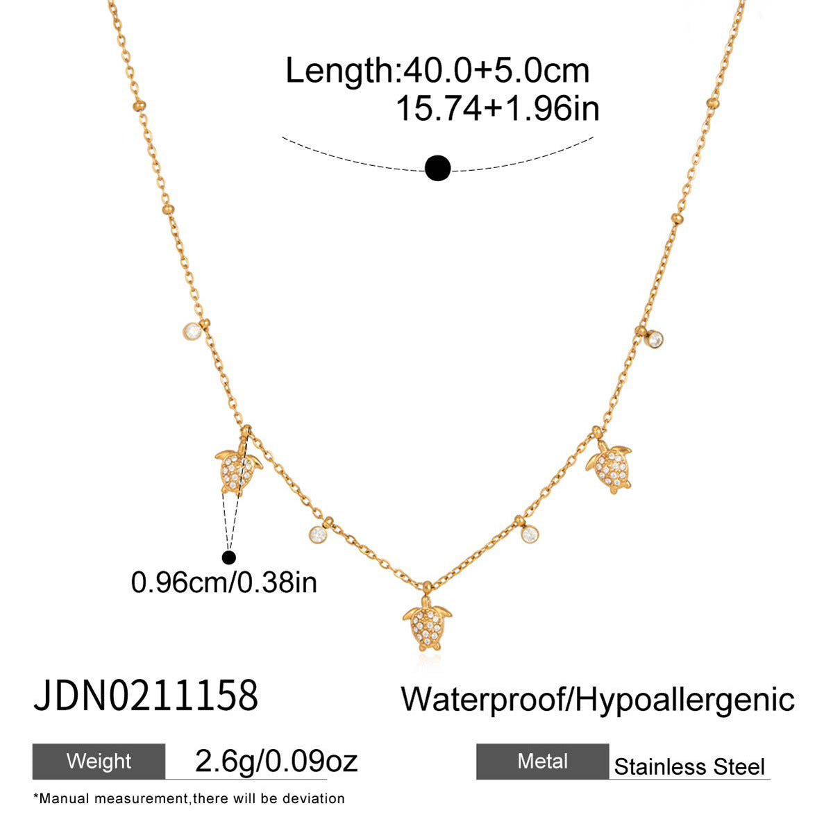 Damen Halskette mit funkelnden Zirkonia-Elementen und hypoallergenem Edelstahl Shop Nory
