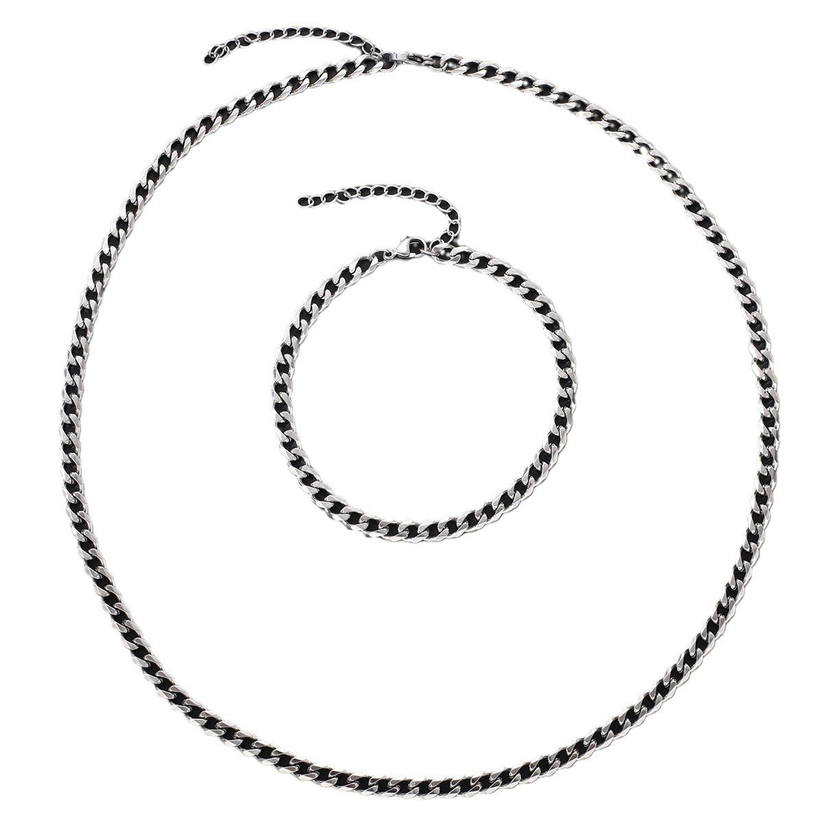 Herren Kettenarmband mit eleganter Panzerkette Shop Nory