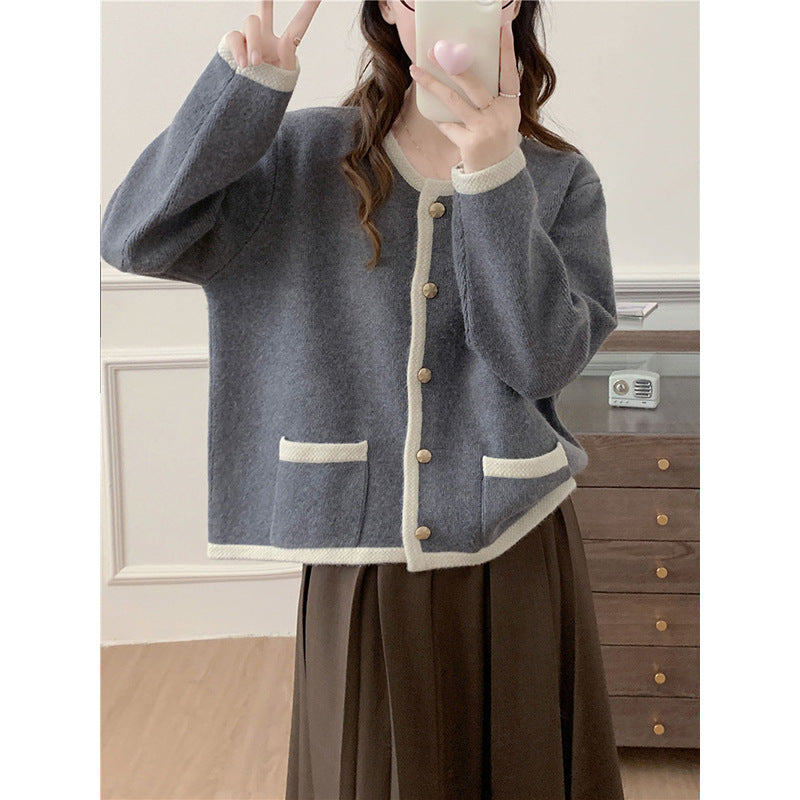 Damen Kuschelige Strickjacke Shop Nory