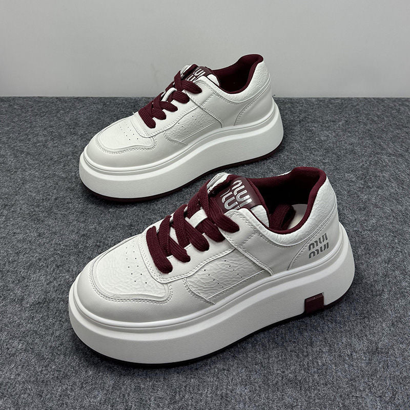 Damen komfortable Plateau-Sneaker mit innovativem Design Shopnory