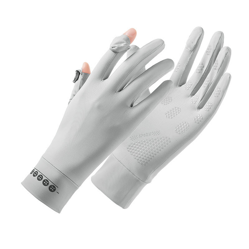 Sonnenschirm Eis Seide Handschuhe