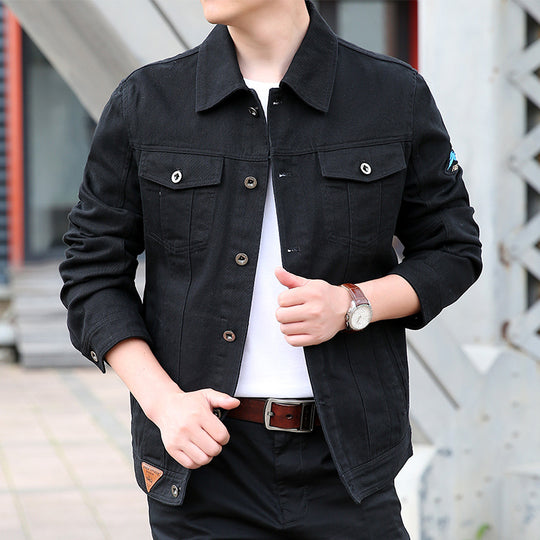 Herren Modische Jeanjacke Shop Nory