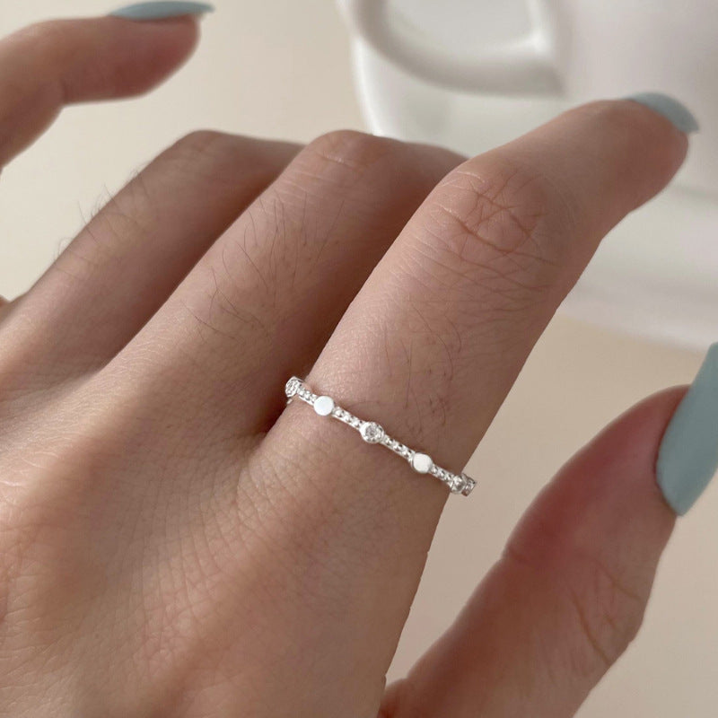 Damen Zarte und elegante Ringe mit Perlen Shop Nory