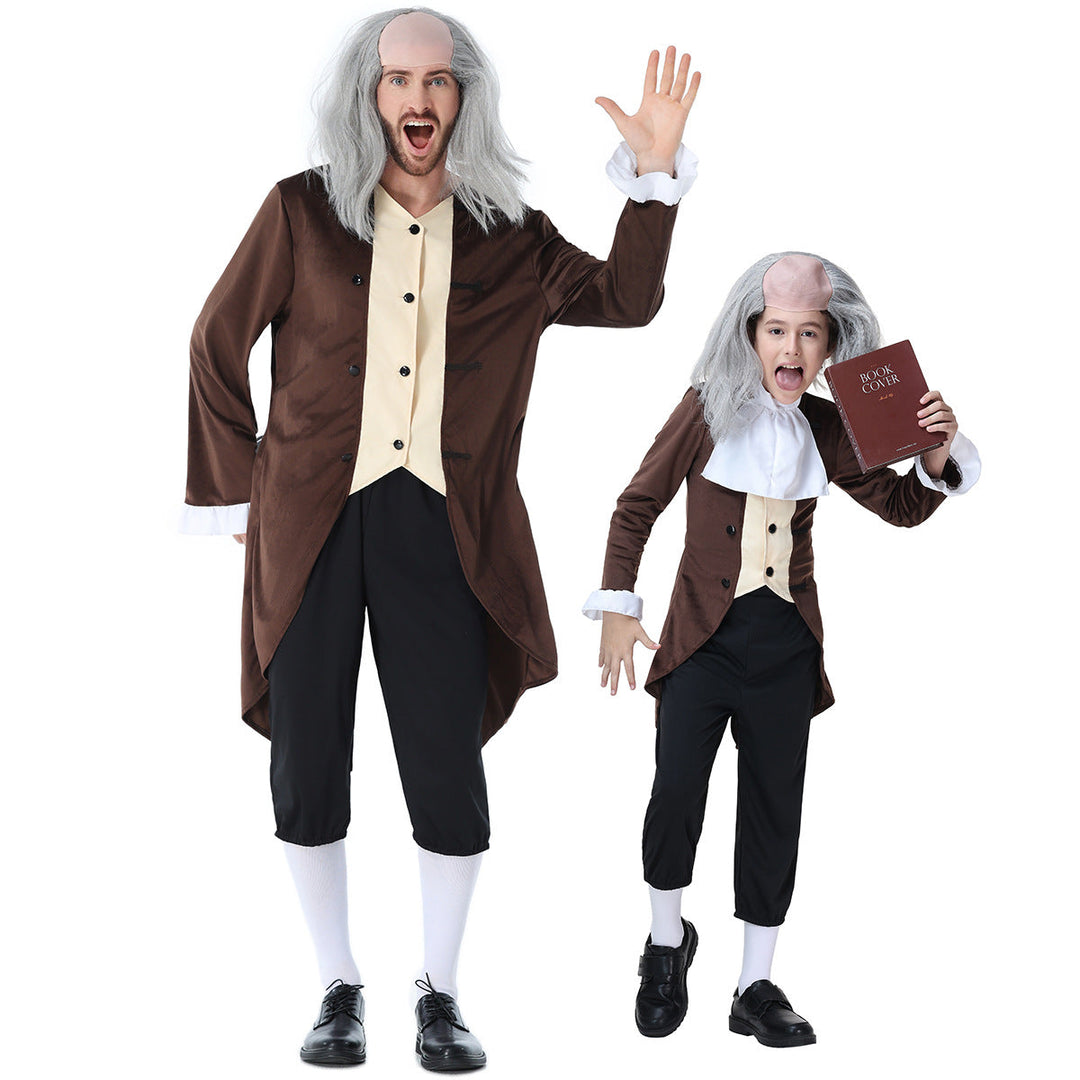 Herren historische Kostüm mit elegantem Frack und weiten Hosen Shop Nory