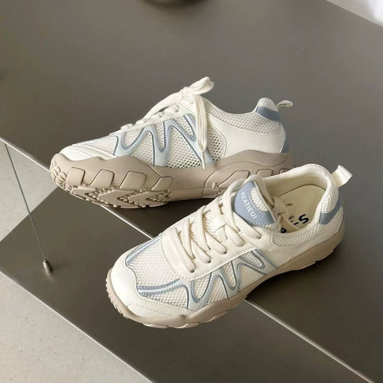 Damen Sportive Chunky-Sneaker mit luftigen Mesh-Einsätzen und robuster Profilsohle Shop Nory