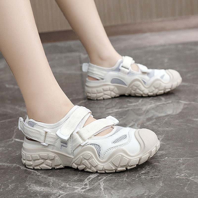 Damen Freizeitschuhe mit rutschfester Sohle und atmungsaktiver Obermaterialstruktur