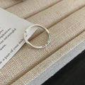 Damen Offener Ring mit inspirierendem Schriftzug und elegantem Design Shop Nory