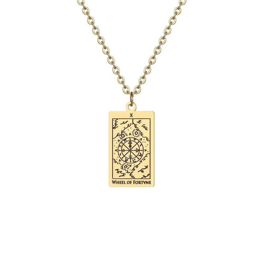 Damen Anhänger mit einzigartigem Tarot-Motiv Shop Nory