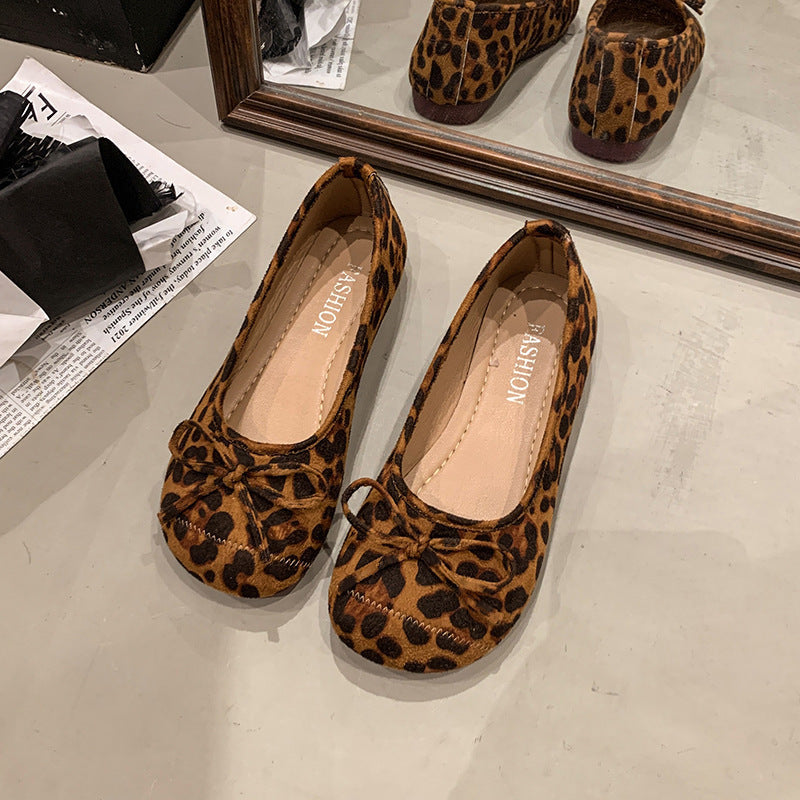 Damen Ballerinas mit zartem Schleifen-Design und weichem Obermaterial