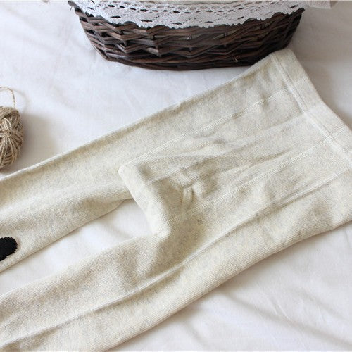 Mädchen Leggings mit Katzenmotiv Shop Nory
