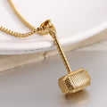 Damen Halskette mit Hammer-Anhänger aus hochwertigem Edelstahl Shop Nory