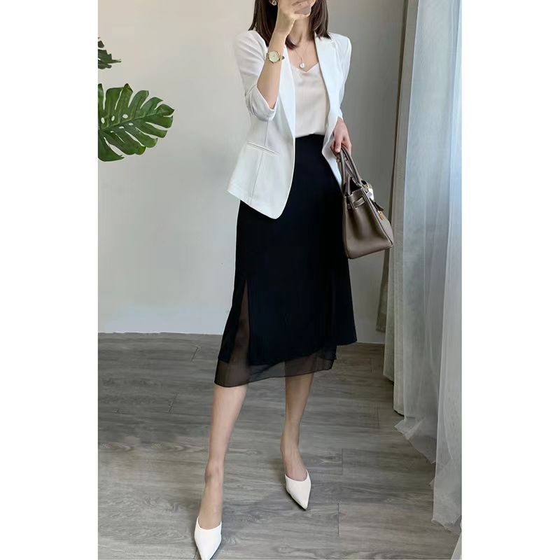 Damen Eleganter Blazer mit kurzem Arm Shop Nory