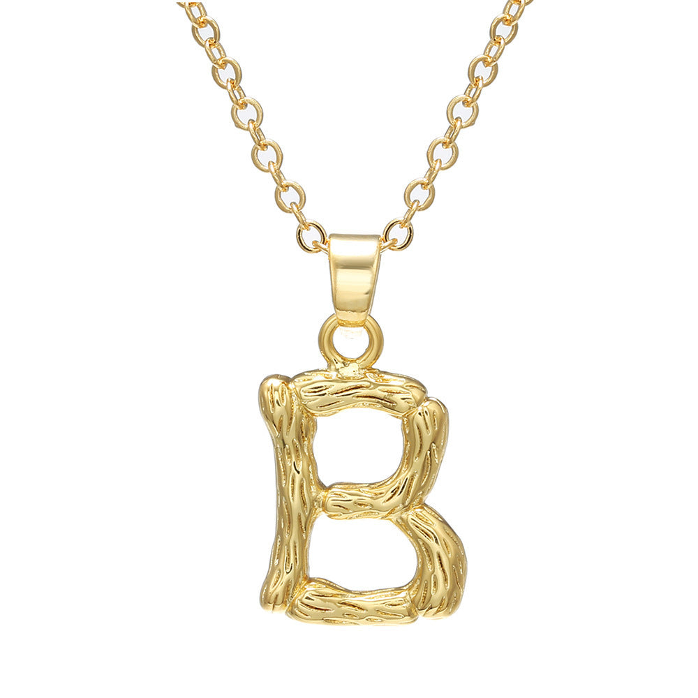 Damen Halskette mit einzigartigem Baumstamm-Anhänger Shop Nory