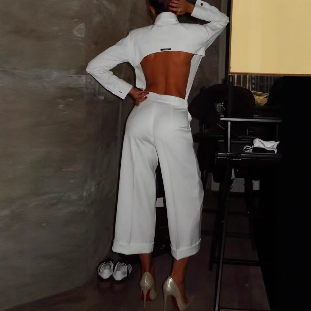Damen Eleganter Jumpsuit mit tailliertem Schnitt und praktischen Taschen