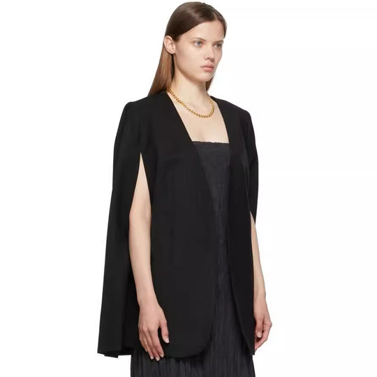 Damen Cape-Blazer mit offenem Fall und seitlichen Arm-Schlitzen Shop Nory