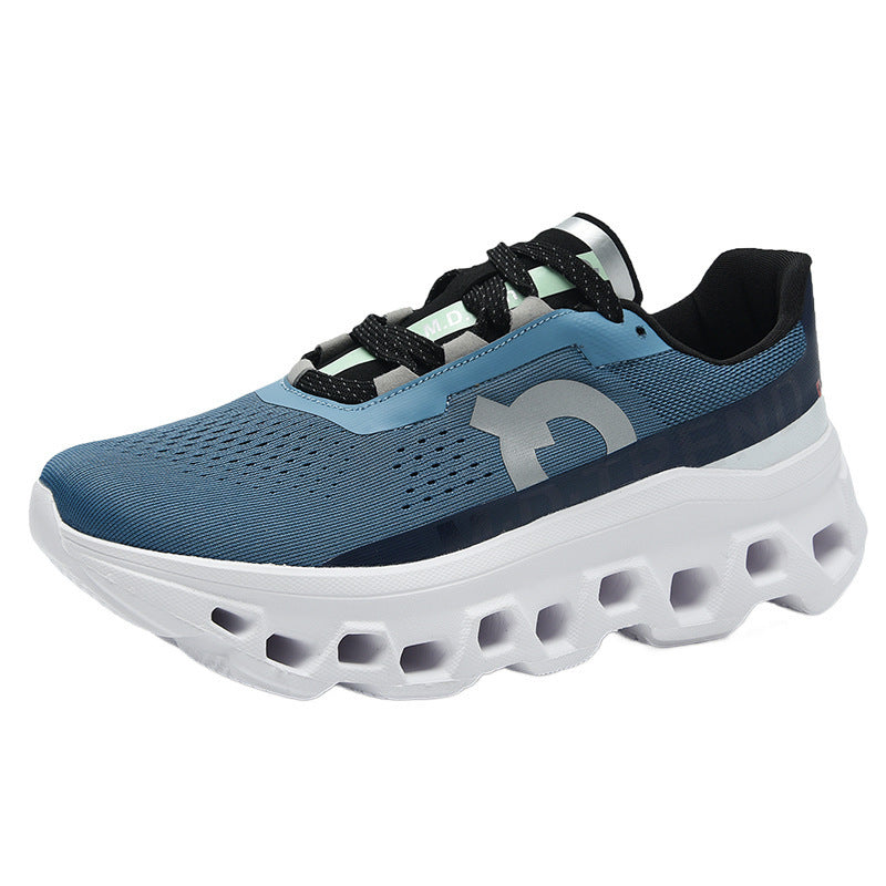 Unisex Atmungsaktive Plateausneaker mit wabenstrukturierter Dämpfung Shopy Nory
