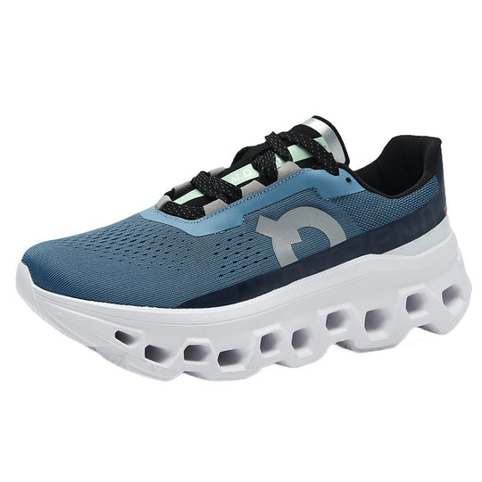 Unisex Atmungsaktive Plateausneaker mit wabenstrukturierter Dämpfung Shopy Nory
