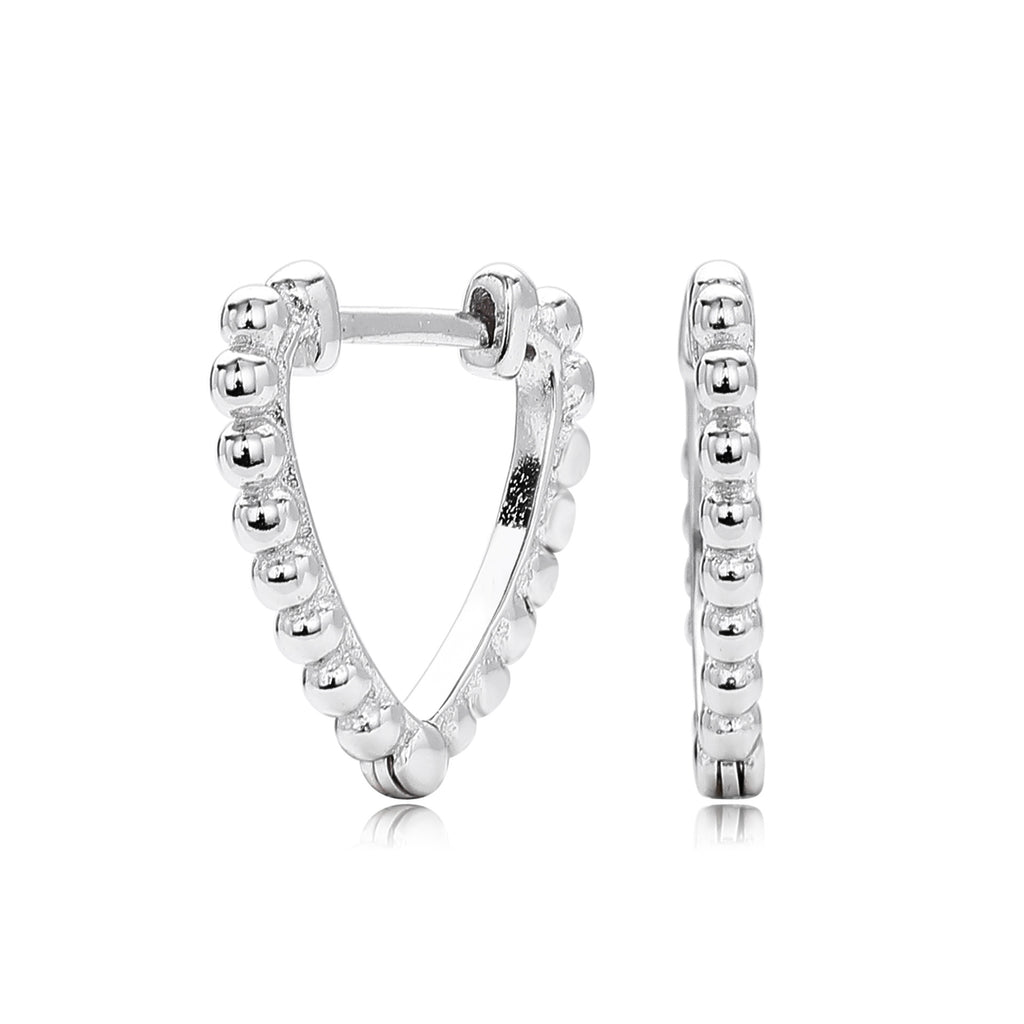 Damen Ohrhänger mit Perlenakzenten aus hochwertigem 925 Sterling Silber Shop Nory