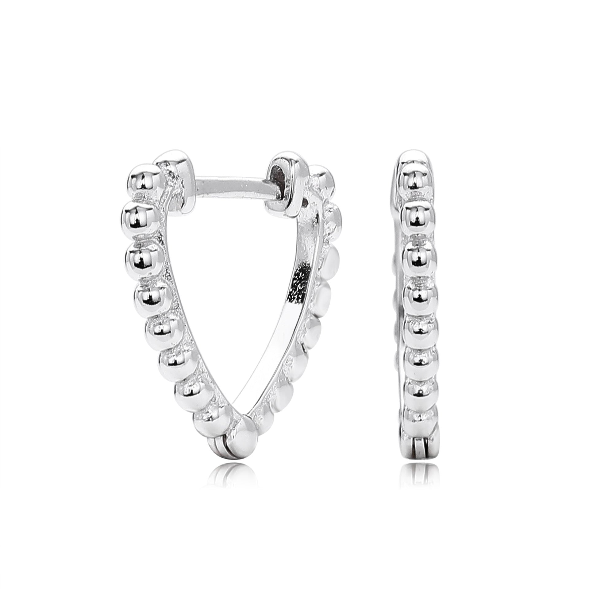 Damen Ohrhänger mit Perlenakzenten aus hochwertigem 925 Sterling Silber Shop Nory