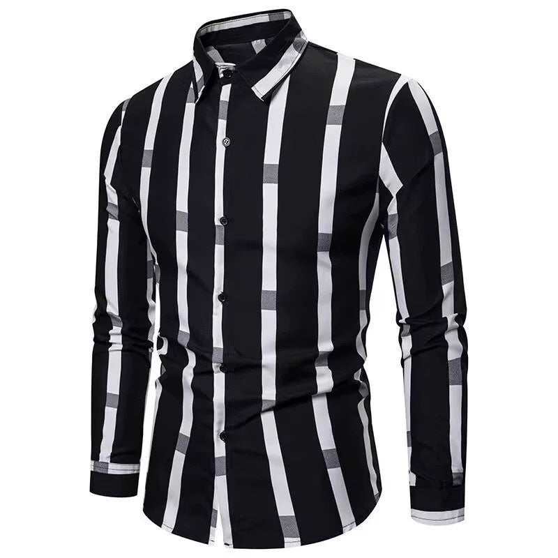 Herren Langarmhemd Shop Nory