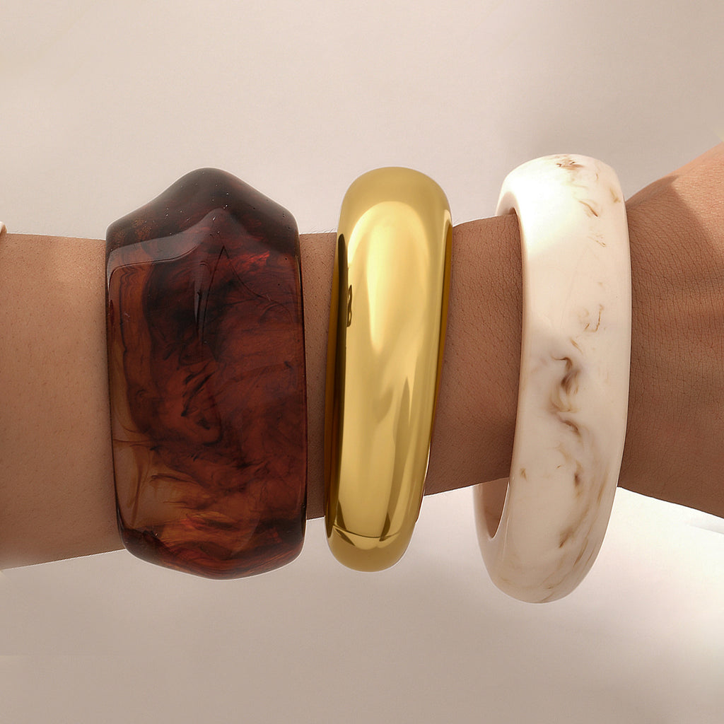 Damenarmband aus hochwertigem, marmoriertem Material Shop Nory