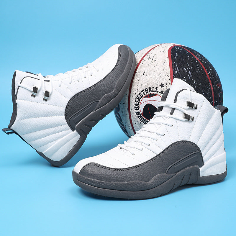Herren Basketball-High-Top mit gepolstertem Knöchelkragen und robustem Gummiprofil Shopy Nory