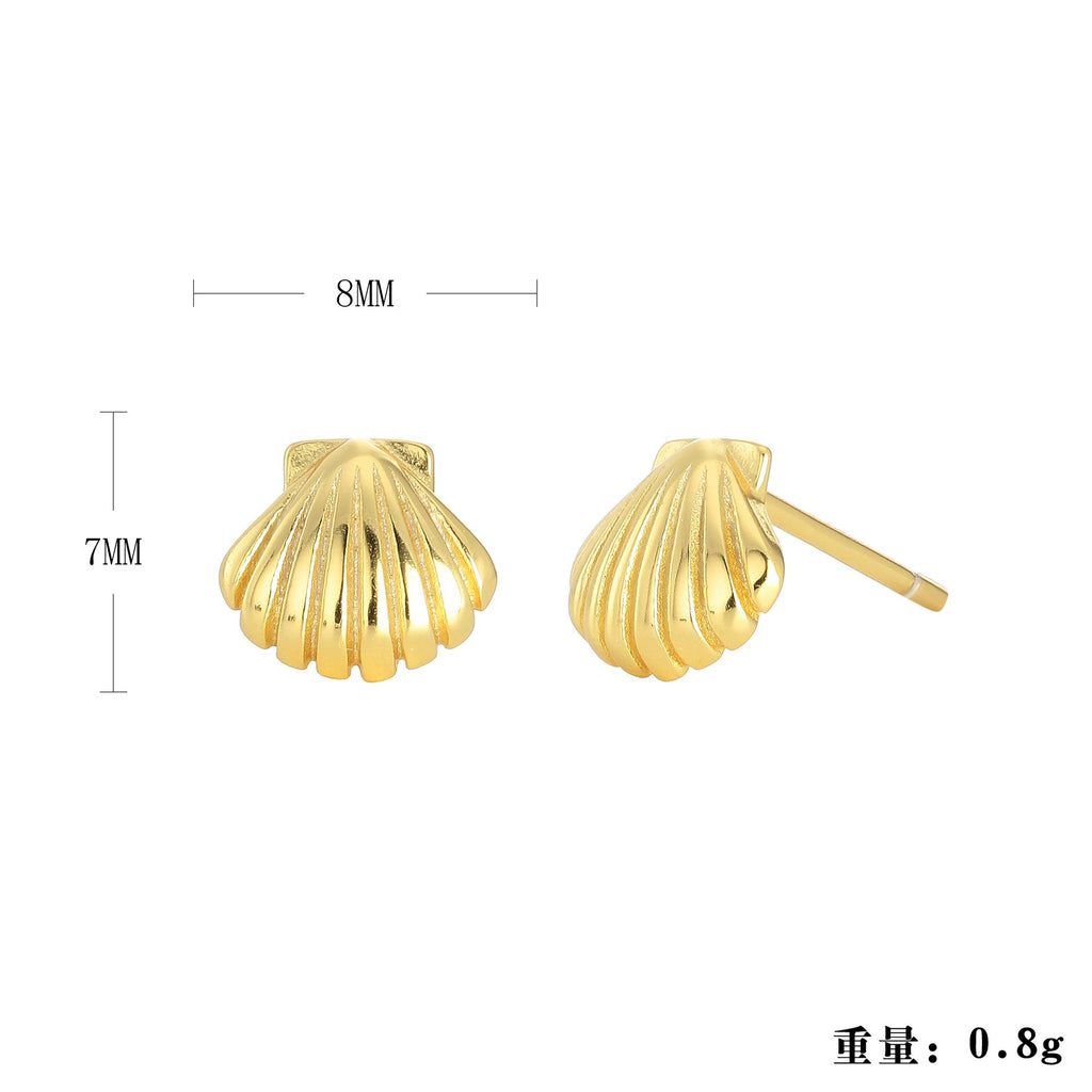 Damen Ohrstecker mit modernem Spikes-Design Shop Nory