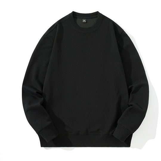 Unisex Oversize Baumwoll-Fleece Sweatshirt mit Rundhalsausschnitt, Rippbündchen und schwerer Qualität Shop Nory