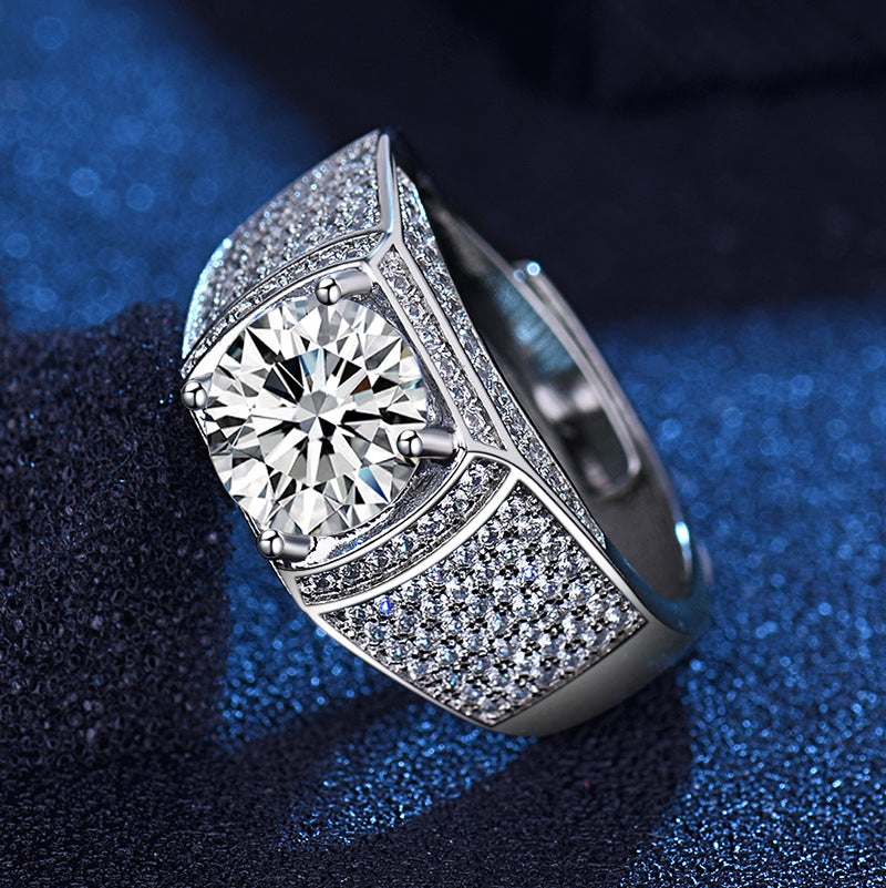 Damen Eleganter Zirkonia Ring mit stilvollem Design und funkelnden Akzenten Shop Nory
