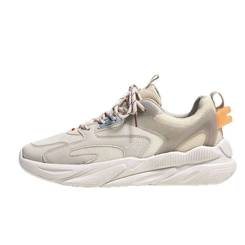Herren Voluminöser Low-Top Sneaker mit sculpted Komfortsohle und Mesh‑Velours‑Overlays Shopy Nory