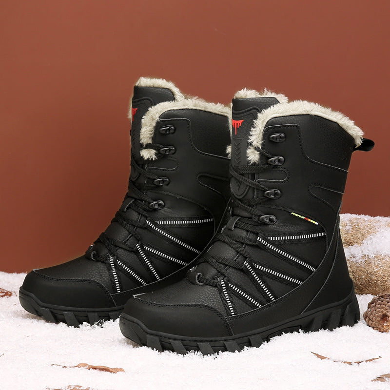 Damen Winterboots mit isolierendem Innenfutter und rutschfester Sohle