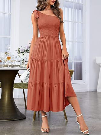 Damen Maxikleid mit ärmellosem Design und elastischem Bustier Shopnory