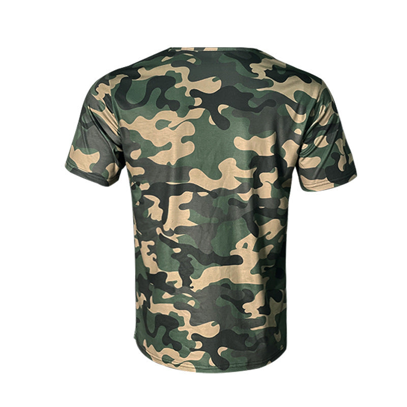 Herren Camouflage T-Shirt