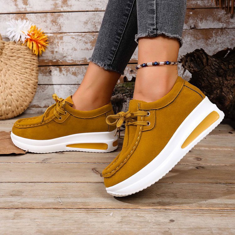 Damen Keil-Sneaker im Mokassin-Stil mit dämpfender Luftkissen-Plateausohle Shop Nory
