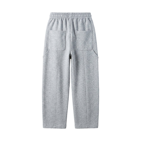 Herren Locker geschnittene Jogginghose mit Tunnelzug, Zierrnähten und Eingrifftaschen Shop Nory