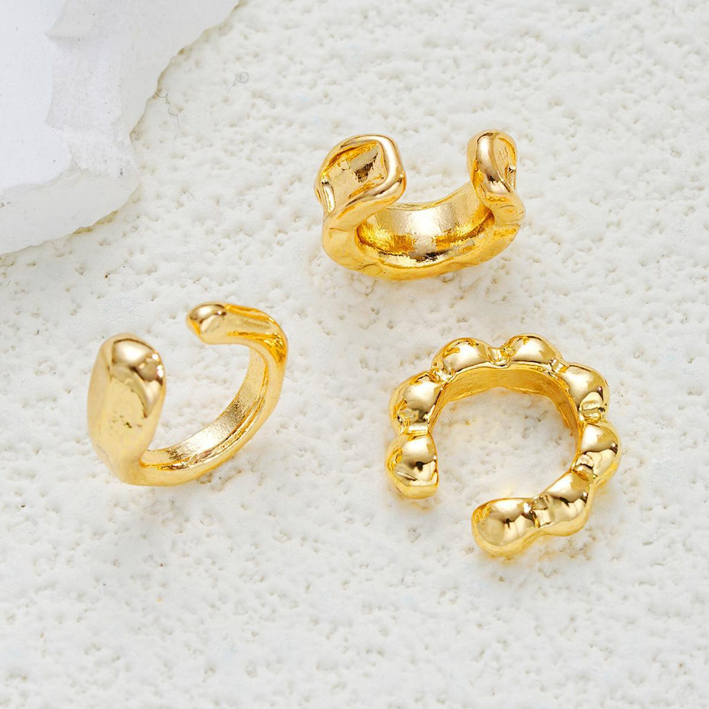 Damen Ohrcuff-Set mit kunstvollem Design und eleganten Akzenten Shop Nory
