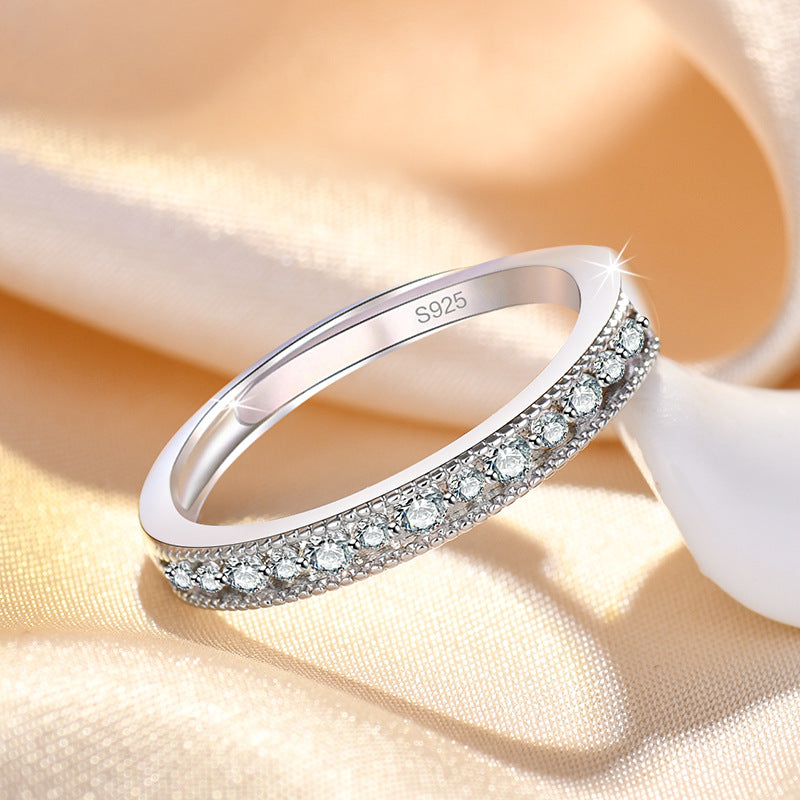 Damen Funkelnder Zirkonia Ring mit elegantem Design Shop Nory